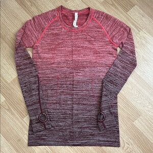 NWOT Lululemon Swiftly Tech LS Crew, sz 10